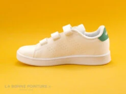 Adidas ADVANTAGE C EF0223 Blanc Vert - Basket Velcro Enfant -Réduits Chaussures Magasin cd24607c73b9e66c561f35ea11d5d5ef 2627801 149861