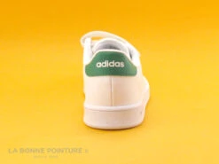Adidas ADVANTAGE C EF0223 Blanc Vert - Basket Velcro Enfant -Réduits Chaussures Magasin cd24607c73b9e66c561f35ea11d5d5ef 2627801 149862