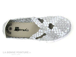 Morans KADOUR Argent - Basket Elastique Femme -Réduits Chaussures Magasin cd24607c73b9e66c561f35ea11d5d5ef 3255601 166267