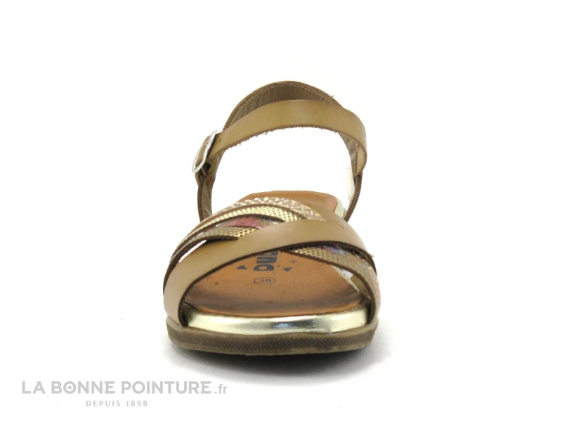 Jordana 3421 Cuero - Sandale Femme Marron - Or 4 Jordana 3421 Cuero - Sandale Femme Marron - Or – Image 2