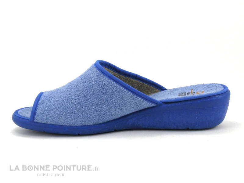 CM Confort 48750001 Bleu Ciel - Mule En Eponge Femme 4 CM Confort 48750001 Bleu Ciel - Mule En Eponge Femme – Image 2