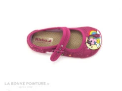 Michu Shoes 2571 Rose Fuchsia - Licorne - Chausson Ballerine Fille -Réduits Chaussures Magasin cd24607c73b9e66c561f35ea11d5d5ef img 0241.jpg 145196