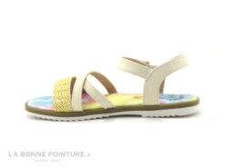 Wipop YOVICO Beige - Paille - Semelle Multicolore - Sandale Fille -Réduits Chaussures Magasin cd24607c73b9e66c561f35ea11d5d5ef img 0283.jpg 160383