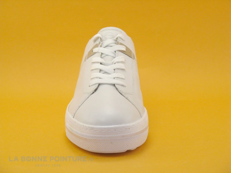 Tamaris 1-23766-26 117 White Leather - Basket Femme Cuir Blanc 4 Tamaris 1-23766-26 117 White Leather - Basket Femme Cuir Blanc – Image 2