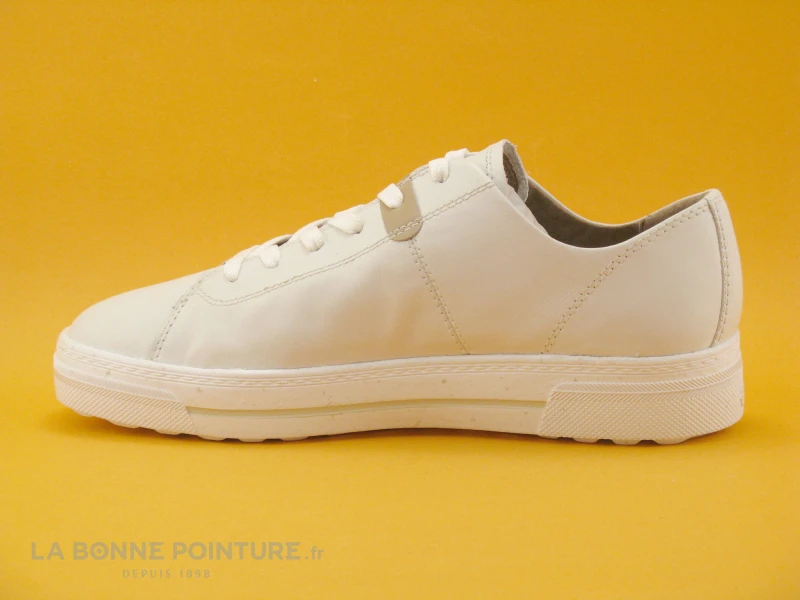 Tamaris 1-23766-26 117 White Leather - Basket Femme Cuir Blanc 5 Tamaris 1-23766-26 117 White Leather - Basket Femme Cuir Blanc – Image 3