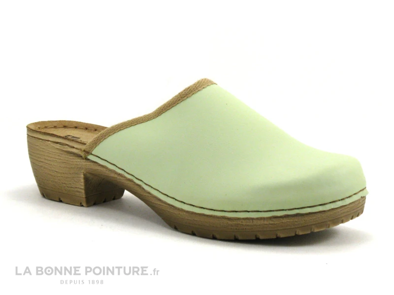 Morans MICARDI Anis - Sabot Femme Vert Clair 3 Morans MICARDI Anis - Sabot Femme Vert Clair