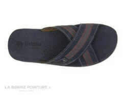 Inblu FO483R01 Bleu Marine - Coutures Rouges - Mule Homme -Réduits Chaussures Magasin cd24607c73b9e66c561f35ea11d5d5ef img 0564.jpg 160668
