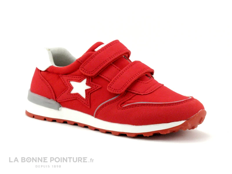 SK8 By Bopy TELEMAN Rouge - Basket Enfant Brides Velcro 3 SK8 By Bopy TELEMAN Rouge - Basket Enfant Brides Velcro