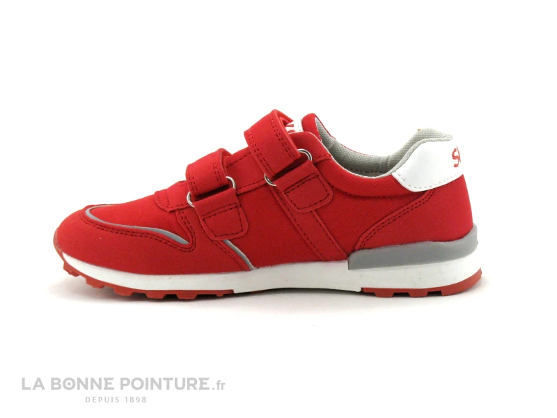 SK8 By Bopy TELEMAN Rouge - Basket Enfant Brides Velcro 4 SK8 By Bopy TELEMAN Rouge - Basket Enfant Brides Velcro – Image 2