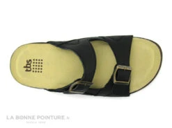 TBS EMILANO Noir - Mule Homme Cuir Noir - 2 Brides Reglables -Réduits Chaussures Magasin cd24607c73b9e66c561f35ea11d5d5ef img 0778.jpg 160928