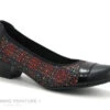 Inéa RIO Noir Multi Rouge - Escarpin Souple Petit Talon -Réduits Chaussures Magasin cd24607c73b9e66c561f35ea11d5d5ef img 0791.jpg 172498