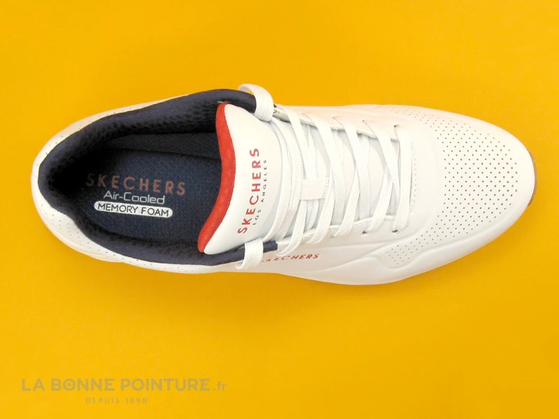 Skechers Uno Stand On Air 52458 - Blanc - Basket H 8 Skechers Uno Stand On Air 52458 - Blanc - Basket H – Image 6