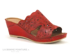 Karyoka FLY Rouge - Mule Talon Compense -Réduits Chaussures Magasin cd24607c73b9e66c561f35ea11d5d5ef img 0916.jpg 147757