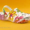 Woz Cheese Flowers - Blanc Et Fleurs Multicolores - Sabot Femme -Réduits Chaussures Magasin cd24607c73b9e66c561f35ea11d5d5ef img 0953.jpg 145981