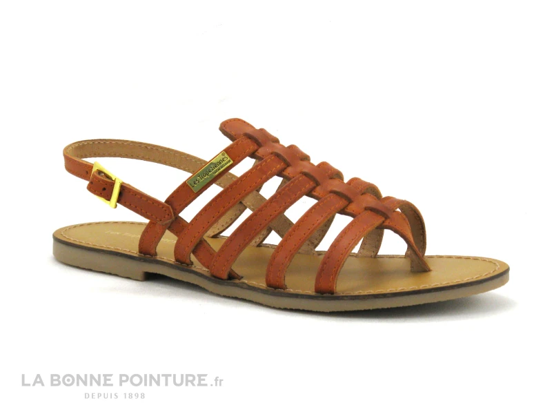 Tropeziennes HERILO 23245 Red - Sandale Cuir Orange 3 Tropeziennes HERILO 23245 Red - Sandale Cuir Orange