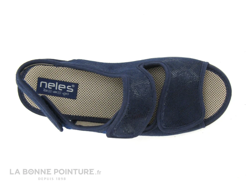 Neles ROPICA Marine - Pantoufle Femme Ouverture Totale 6 Neles ROPICA Marine - Pantoufle Femme Ouverture Totale – Image 4