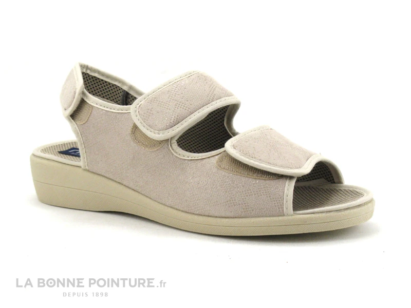 Neles ROPICA Beige - Chausson Ouverture Totale - Femme 5 Neles ROPICA Beige - Chausson Ouverture Totale - Femme – Image 3