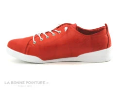 Andrea Conti 0345724 Salsa - Chaussure Basse Cuir Rouge -Réduits Chaussures Magasin cd24607c73b9e66c561f35ea11d5d5ef img 1486.jpg 146621