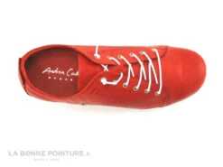 Andrea Conti 0345724 Salsa - Chaussure Basse Cuir Rouge -Réduits Chaussures Magasin cd24607c73b9e66c561f35ea11d5d5ef img 1489.jpg 146623