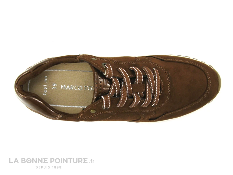 Marco Tozzi 2-23734-27 Cognac - Basket Femme Velours Marron 8 Marco Tozzi 2-23734-27 Cognac - Basket Femme Velours Marron – Image 6