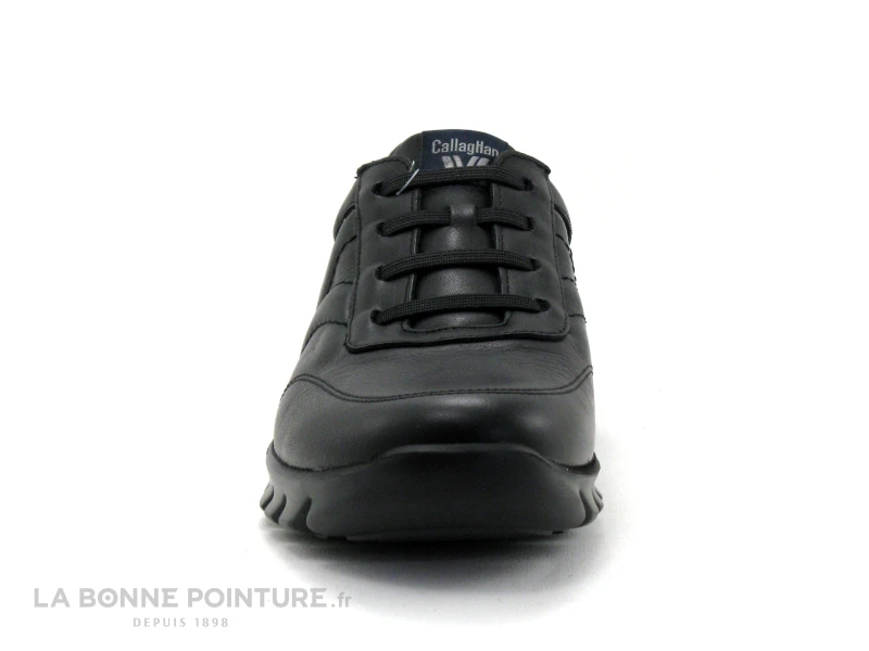 Callaghan 42803 - Noir - Basket Sans Lacet Homme Cuir Noir 4 Callaghan 42803 - Noir - Basket Sans Lacet Homme Cuir Noir – Image 2