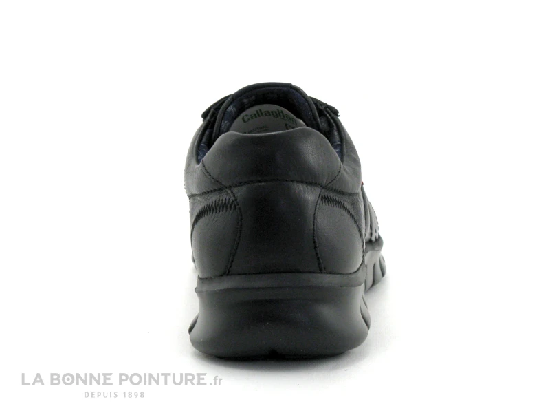 Callaghan 42803 - Noir - Basket Sans Lacet Homme Cuir Noir 6 Callaghan 42803 - Noir - Basket Sans Lacet Homme Cuir Noir – Image 4