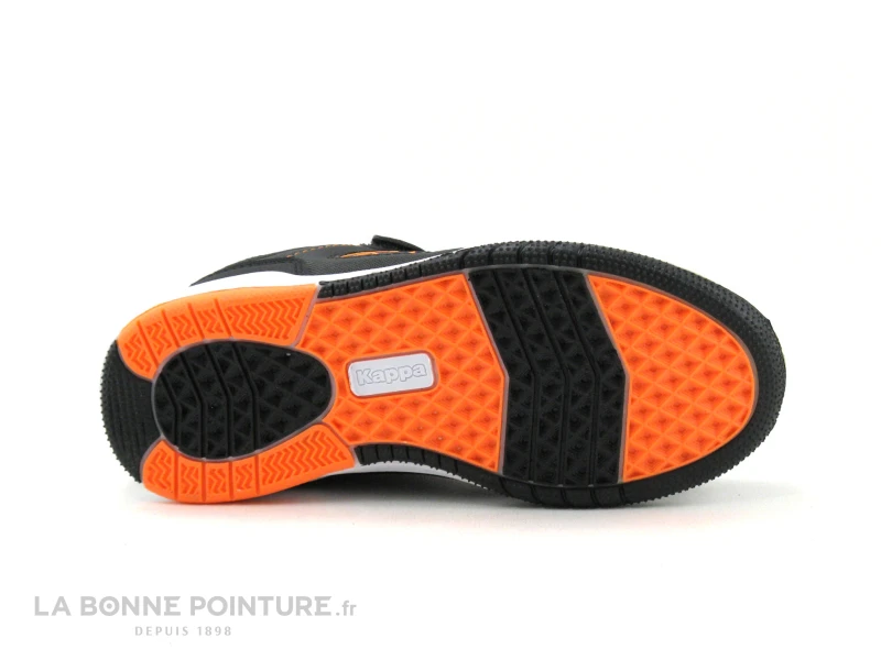 Kappa KASH Low Black Orange - Basket Montant GARCON 9 Kappa KASH Low Black Orange - Basket Montant GARCON – Image 7