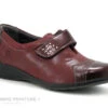 Suave Dallas 7510 TS Velcro - Maroon Multi - Chaussure Bordeaux Femme