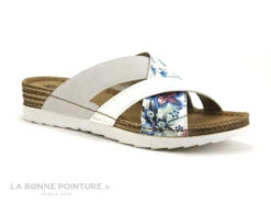Morans MICAS 27355 Blanc Gris Fleurs - Brides Croisees - Mule -Réduits Chaussures Magasin cd24607c73b9e66c561f35ea11d5d5ef img 1890.jpg 148459