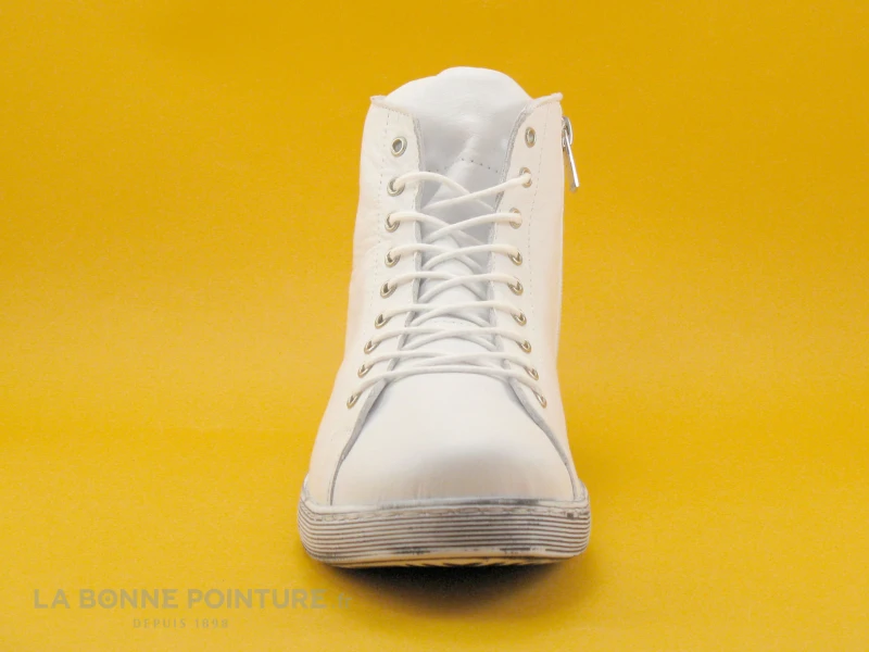 Andrea Conti 0341500 Blanc - Chaussure Montante Femme 4 Andrea Conti 0341500 Blanc - Chaussure Montante Femme – Image 2