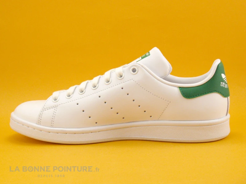 Adidas STAN SMITH M20324 White Green - Basket Homme Blanc-vert 5 Adidas STAN SMITH M20324 White Green - Basket Homme Blanc-vert – Image 3
