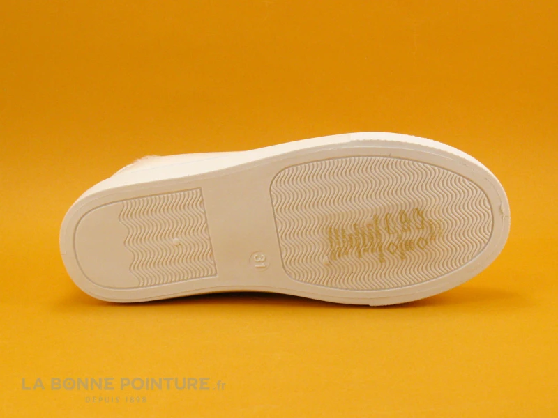 DT New York B337830 White - Lacet Elastique Animal - Sneakers Fille 7 DT New York B337830 White - Lacet Elastique Animal - Sneakers Fille – Image 5