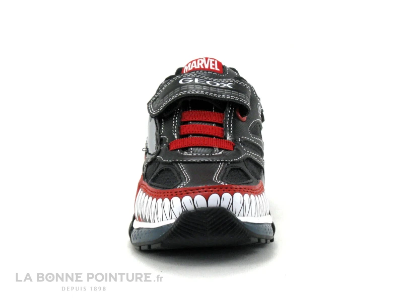 Geox VENOM J26FEC Bayonyc Black Red - Basket Basse GARCON 4 Geox VENOM J26FEC Bayonyc Black Red - Basket Basse GARCON – Image 2