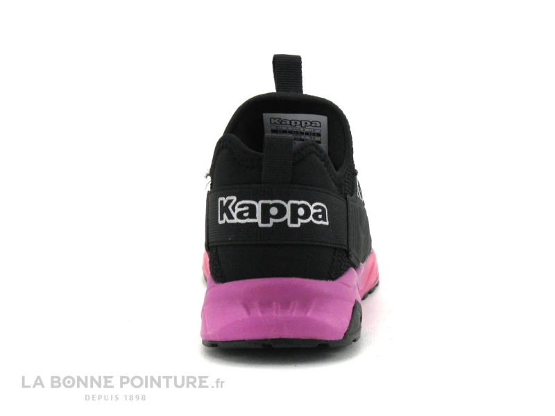 Kappa SAN PUERTO 36153ZW - Noir - Rose - Sneakers Fille 6 Kappa SAN PUERTO 36153ZW - Noir - Rose - Sneakers Fille – Image 4