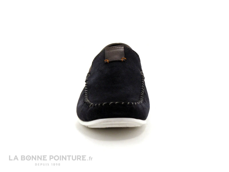 Point D'Orgues FABIO 2A Bleu Marine - Marron - Mocassin 4 Point D'Orgues FABIO 2A Bleu Marine - Marron - Mocassin – Image 2