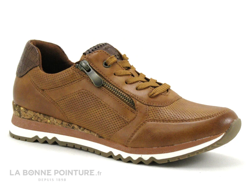 Marco Tozzi 2-23782-29 Cognac - Basket Basse Femme Marron 3 Marco Tozzi 2-23782-29 Cognac - Basket Basse Femme Marron