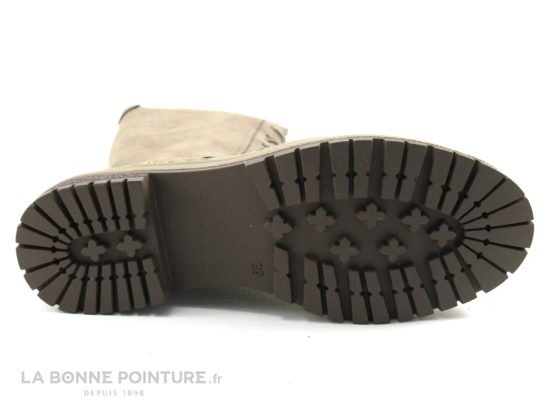 B Et M Banana Moon - Rhino Taupe - Botte A Lacet Femme Beige 9 B Et M Banana Moon - Rhino Taupe - Botte A Lacet Femme Beige – Image 7