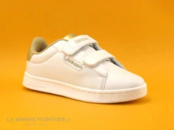 Kappa Tchouri EV Perfo White Gold - 3117M2W - Basket Fille Velcro