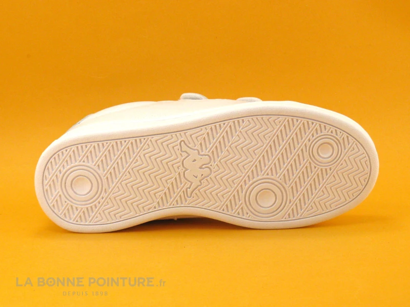 Kappa Tchouri EV Perfo White Gold - 3117M2W - Basket Fille Velcro 9 Kappa Tchouri EV Perfo White Gold - 3117M2W - Basket Fille Velcro – Image 7