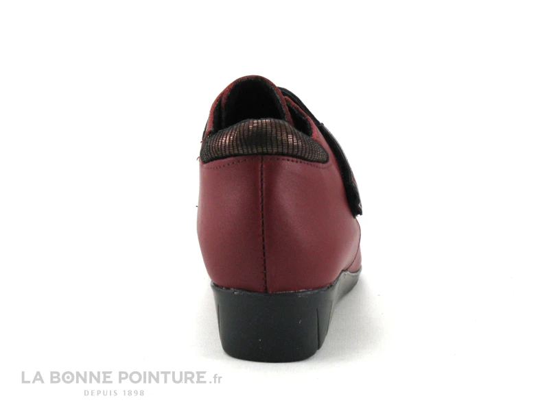 Pedi Girl GILIAN Bordeaux - Chaussure Montante - Bride A Scratch 6 Pedi Girl GILIAN Bordeaux - Chaussure Montante - Bride A Scratch – Image 4