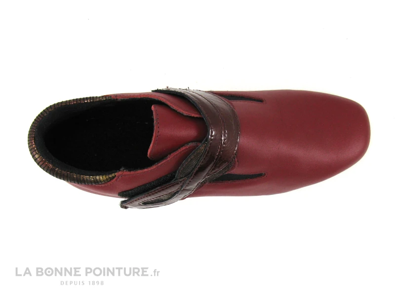 Pedi Girl GILIAN Bordeaux - Chaussure Montante - Bride A Scratch 8 Pedi Girl GILIAN Bordeaux - Chaussure Montante - Bride A Scratch – Image 6