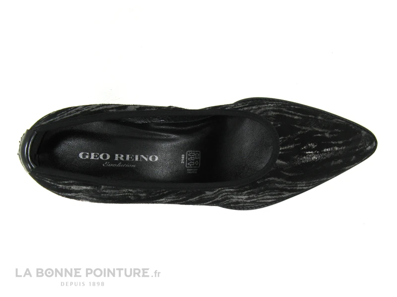 Geo Reino ALVINO Hello Noir - Escarpin Semelle Souple 8 Geo Reino ALVINO Hello Noir - Escarpin Semelle Souple – Image 6
