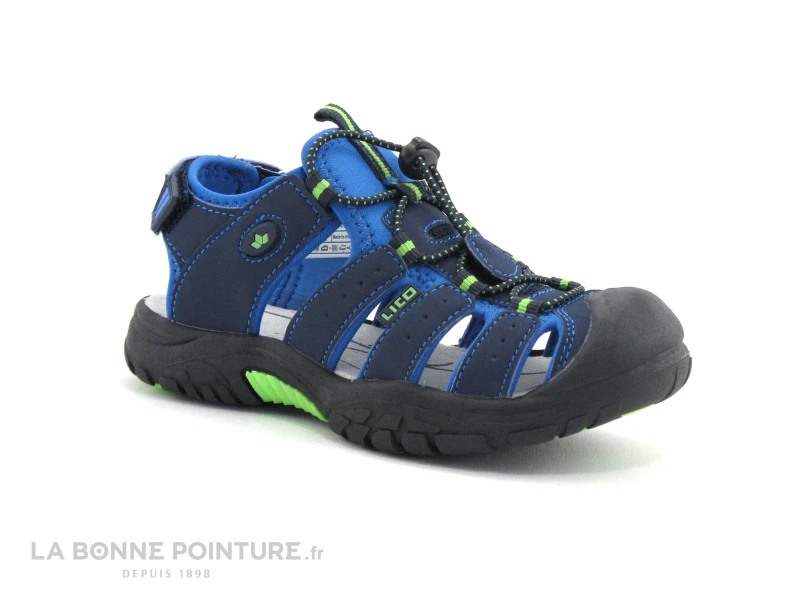 LICO Nimbo 470111 Bleu Marine - Bleu Ciel - Sandale Sport 3 LICO Nimbo 470111 Bleu Marine - Bleu Ciel - Sandale Sport