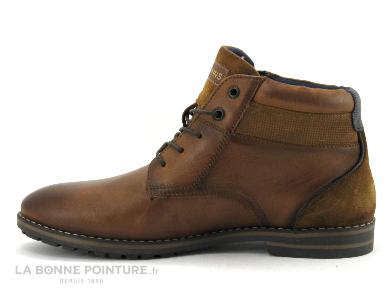 Redskins ELEC Cognac Marine - Chaussure Montante Homme Marron 5 Redskins ELEC Cognac Marine - Chaussure Montante Homme Marron – Image 3