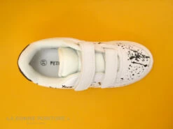 Petit Genie ES4075J Blanc - Tachetee Noir Et Jaune - Basket Velcro Fille -Réduits Chaussures Magasin cd24607c73b9e66c561f35ea11d5d5ef img 3643.jpg 151539