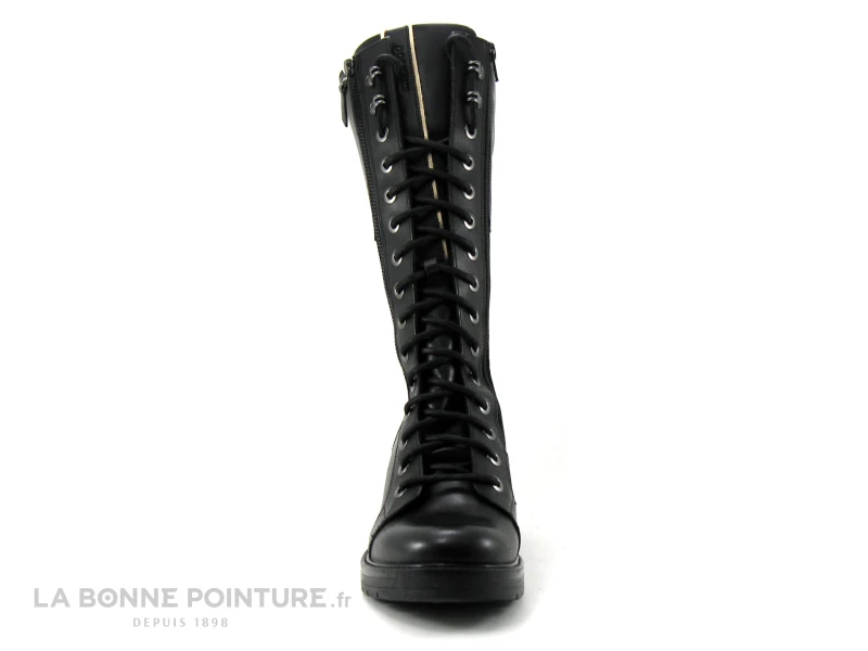 Dockers 49IB201-100100 - Noir - Botte Lacet Femme - Talon Epais 4 Dockers 49IB201-100100 - Noir - Botte Lacet Femme - Talon Epais – Image 2