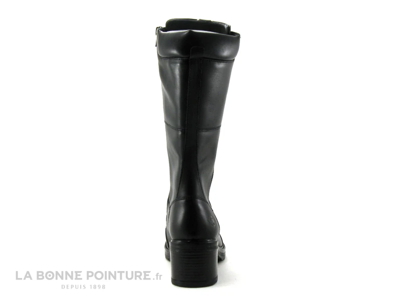 Dockers 49IB201-100100 - Noir - Botte Lacet Femme - Talon Epais 6 Dockers 49IB201-100100 - Noir - Botte Lacet Femme - Talon Epais – Image 4