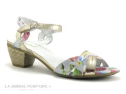 Pedi Girl LUXE Blanc - Argent - Fleuri - Nu-pieds Talon -Réduits Chaussures Magasin cd24607c73b9e66c561f35ea11d5d5ef img 3680.jpg 133014