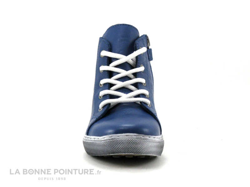 Andrea Conti 201700274 Jean - Basket Montante Enfant Cuir Bleu 4 Andrea Conti 201700274 Jean - Basket Montante Enfant Cuir Bleu – Image 2