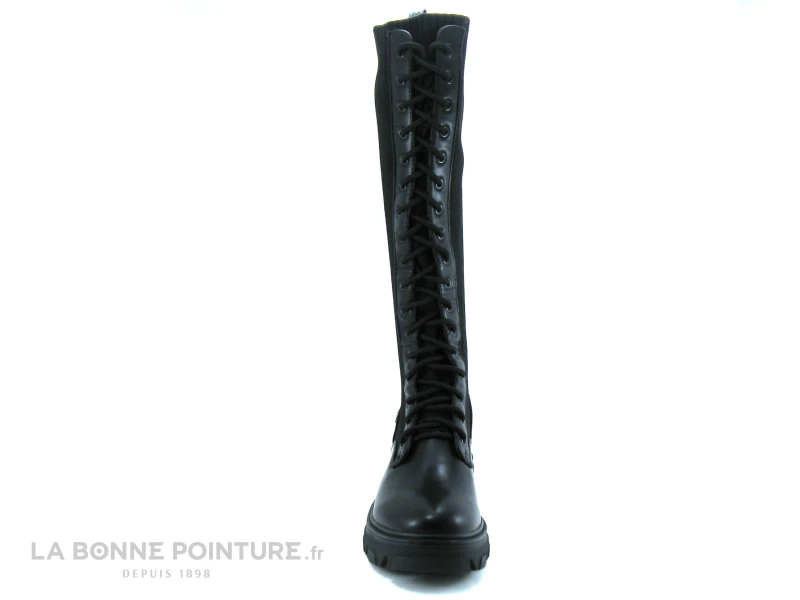 LPB Les Petites Bombes - CAREN Noir - Botte Femme Avec Lacet 4 LPB Les Petites Bombes - CAREN Noir - Botte Femme Avec Lacet – Image 2
